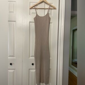 Tan H&M maxi dress